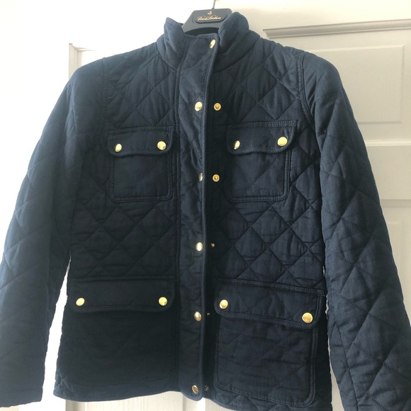 J. Crew Factory Quilted Field Jacket - Picture 1 of 7
